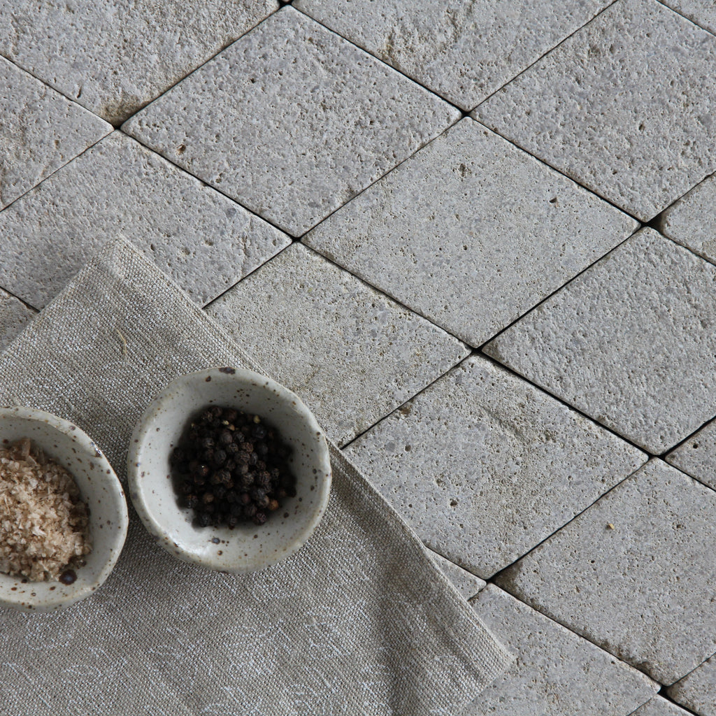 Moroccan Limestone Diamond Sahara by Tiles of Ezra