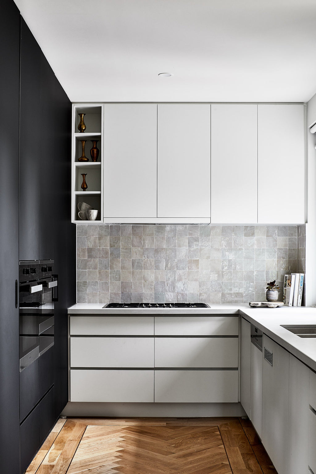 Moroccan Zellige Square Dust by Tiles of Ezra