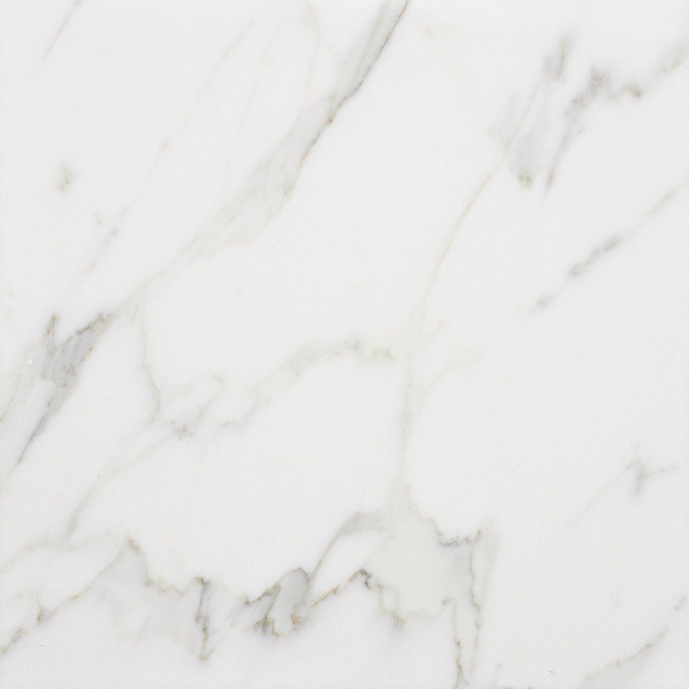 Calacatta Gold Extra Polished Marble Tile — 12 × 12 × 3/8 in