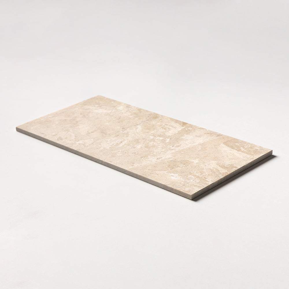 Diana Royal Polished Marble Tile — 12 × 24 × 1/2 in