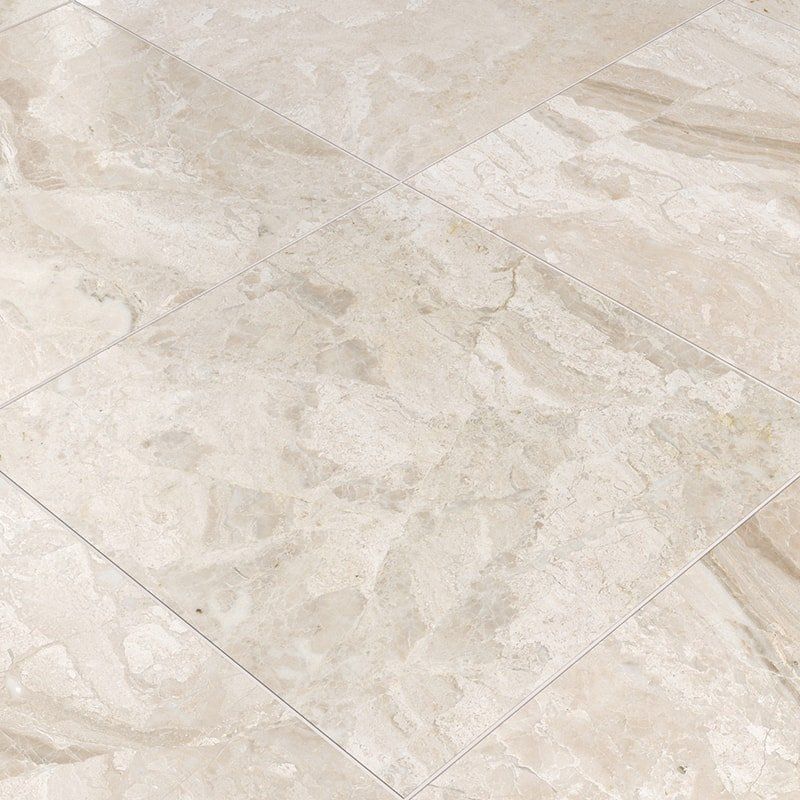 Diana Royal Honed Marble Tile — 24 × 24 × 5/8 in