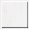 Bianco Dolomiti Classic Honed Marble Tile — 12 × 12 × 3/8 in
