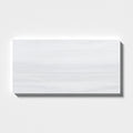Bianco Dolomiti Classic Polished Marble Tile — 6 × 12 × 3/8 in
