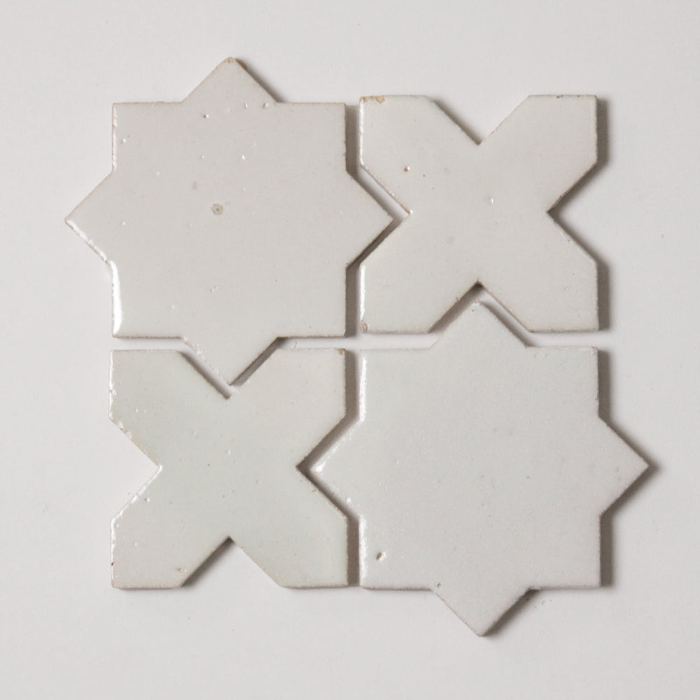 Tierra Estrela Nieve by Tiles of Ezra