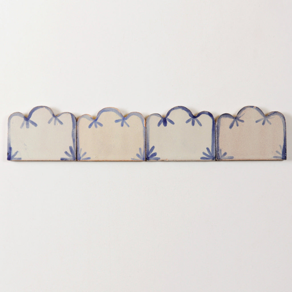 Amano Tres Azul Border by Tiles of Ezra
