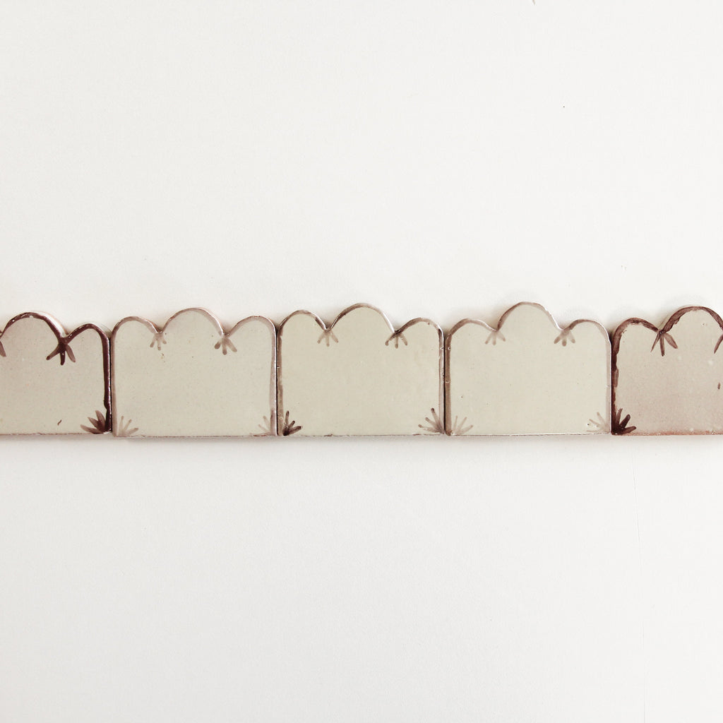 Amano Tres Choc Border by Tiles of Ezra
