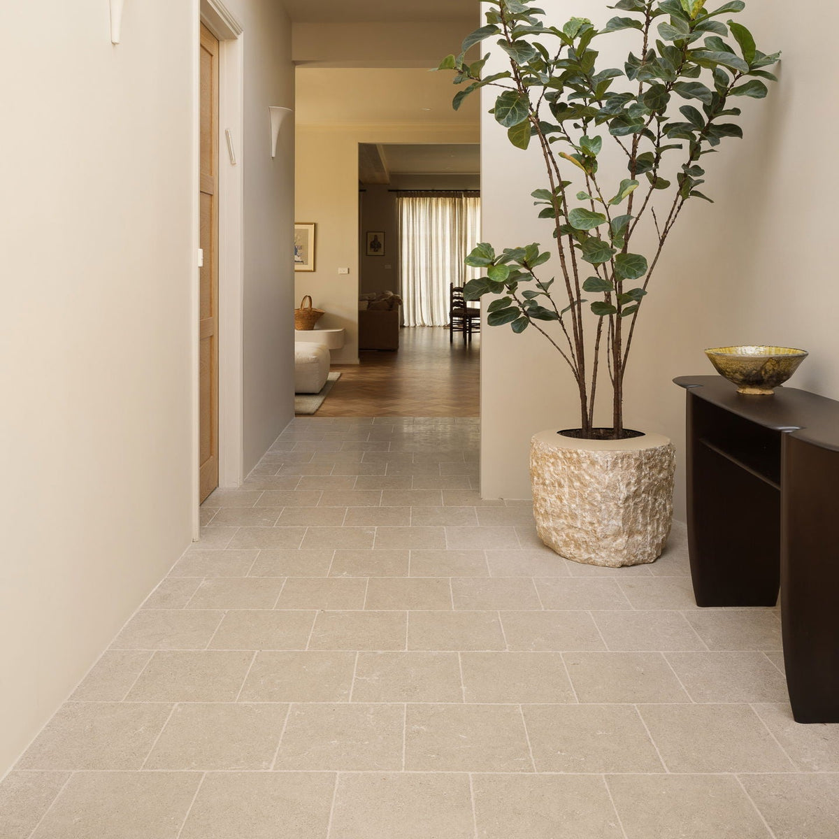 Moroccan Limestone Canvas Sahara by Tiles of Ezra