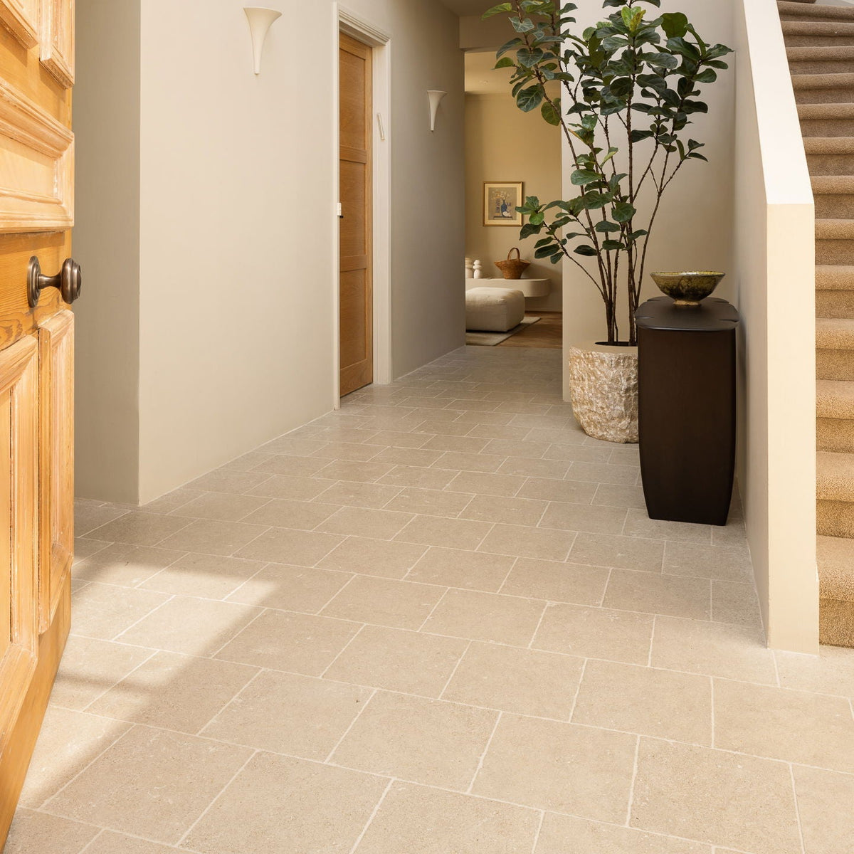 Moroccan Limestone Canvas Sahara by Tiles of Ezra