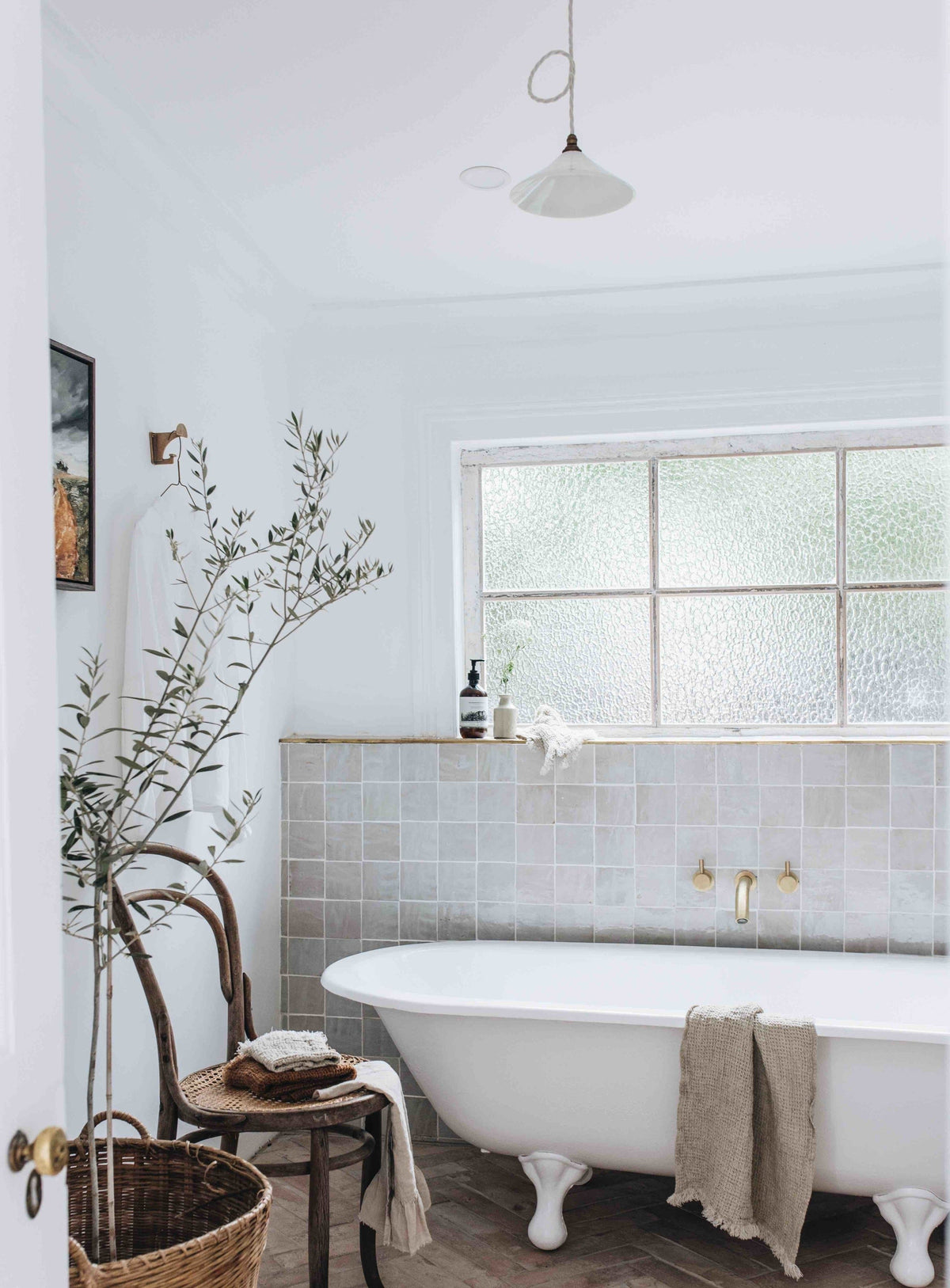 Moroccan Zellige Square Dust by Tiles of Ezra