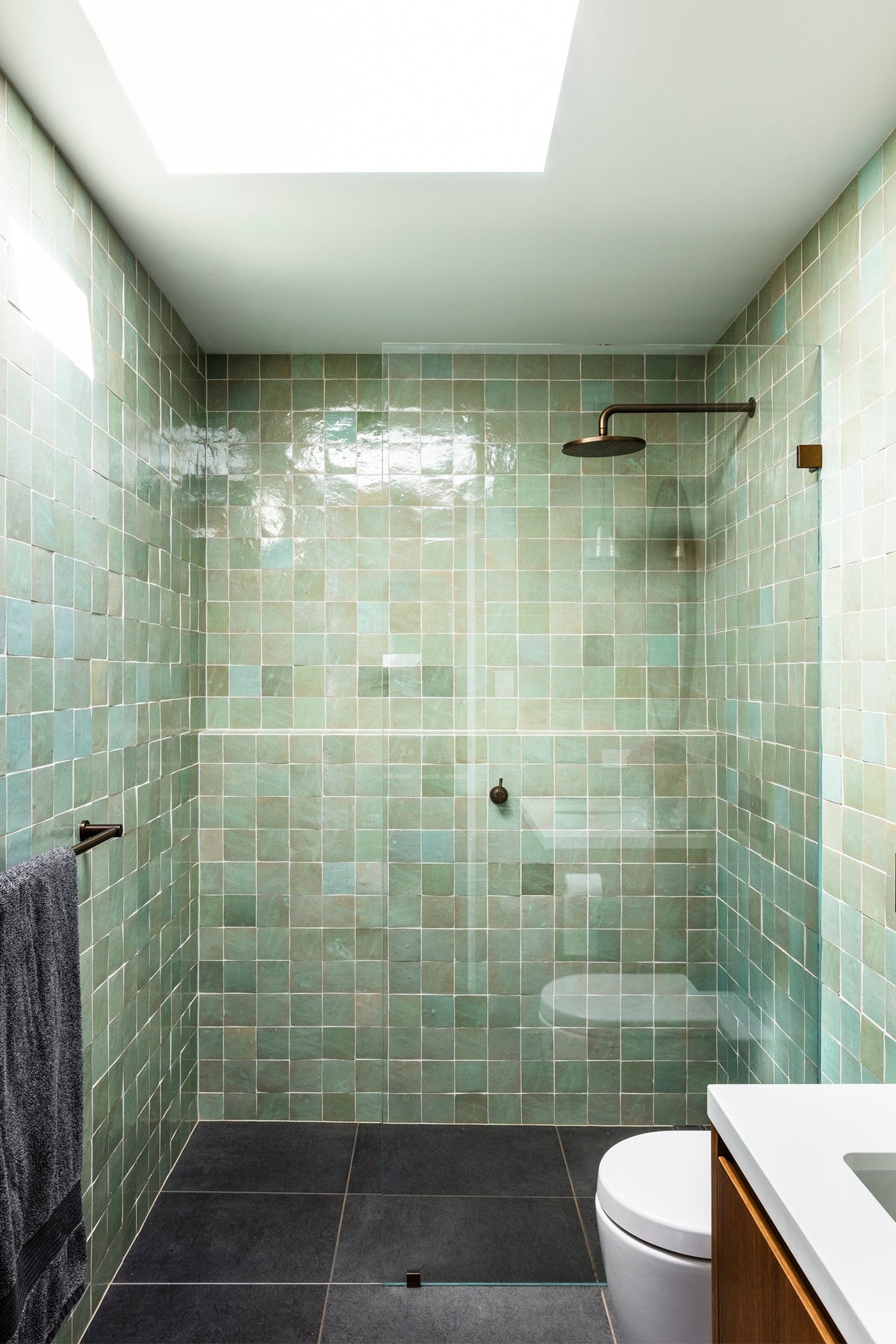 Moroccan Zellige Square Avocado by Tiles of Ezra