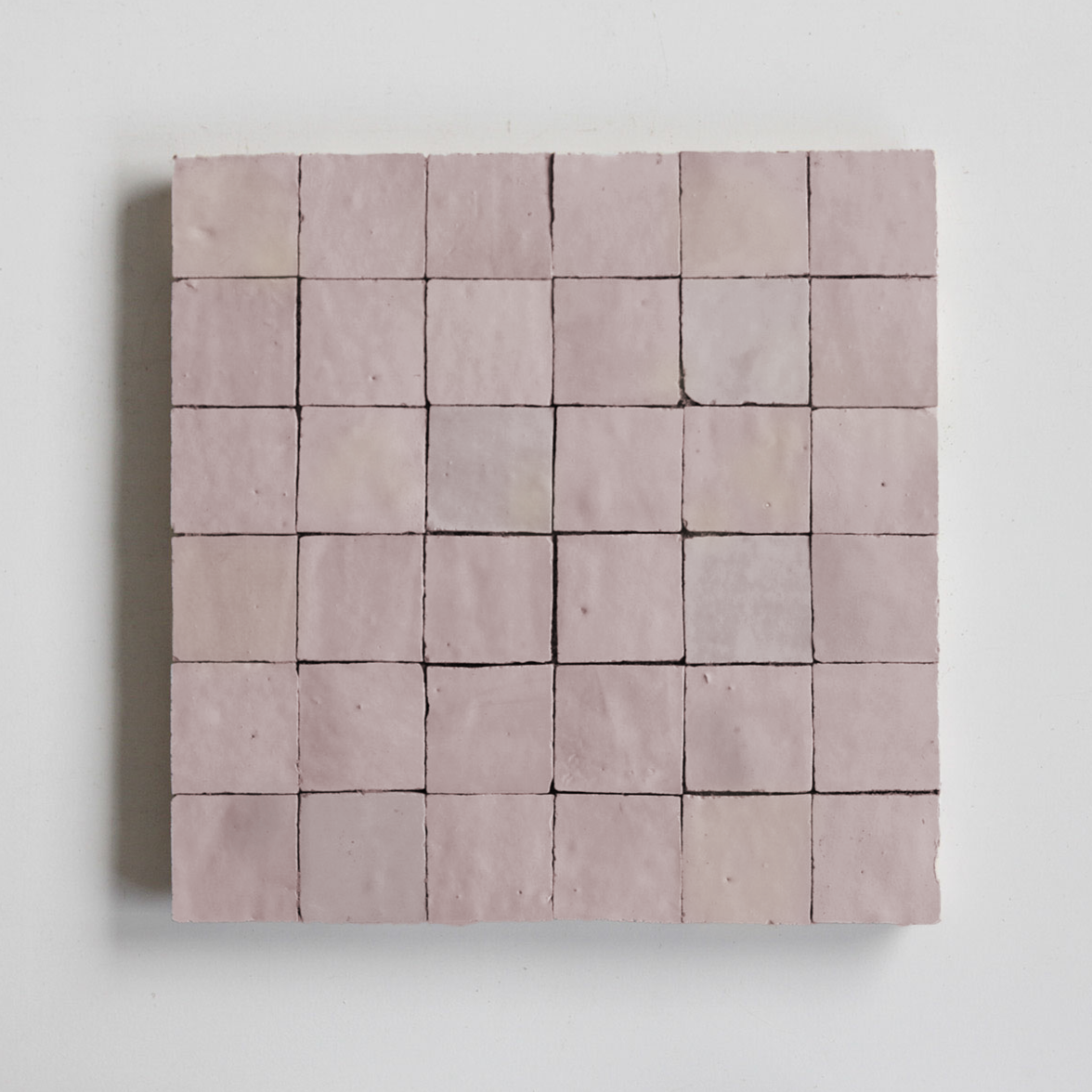 Moroccan Zellige Liston Mosaic Moroccan Pink by Tiles of Ezra