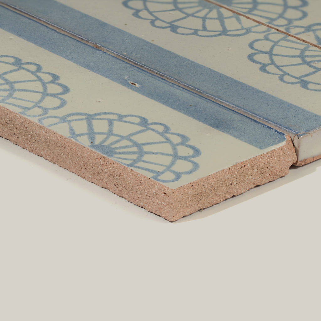 Amano Lace Azul Border by Tiles of Ezra